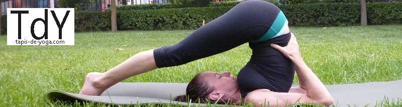 la création du tapis de Yoga